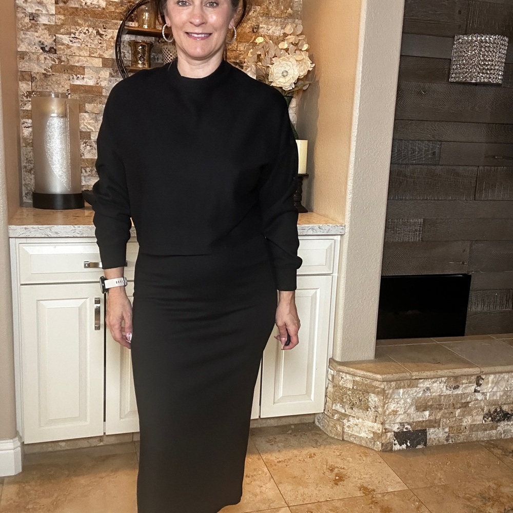 Grace Karin Classic Black Pencil Skirt